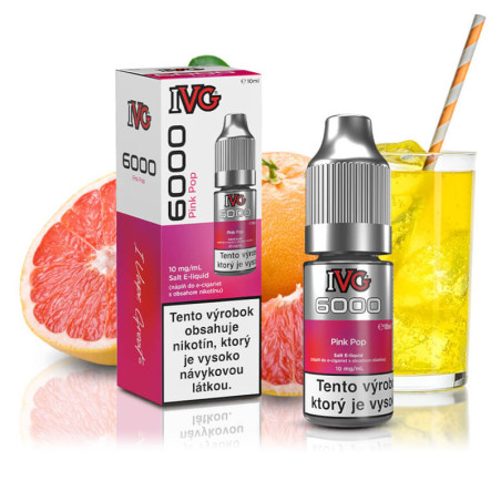 10ml Pink Pop IVG 6000 Salt e-liquid