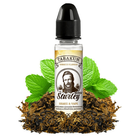60 ml Šturley Mentol Tabakum - 11,5 ml S&V | www.e-smoke.sk