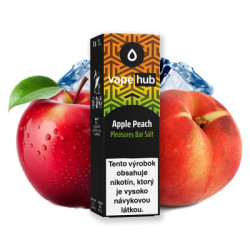 10ml Apple Peach Vapehub SALT e-liquid | www.e-smoke.sk
