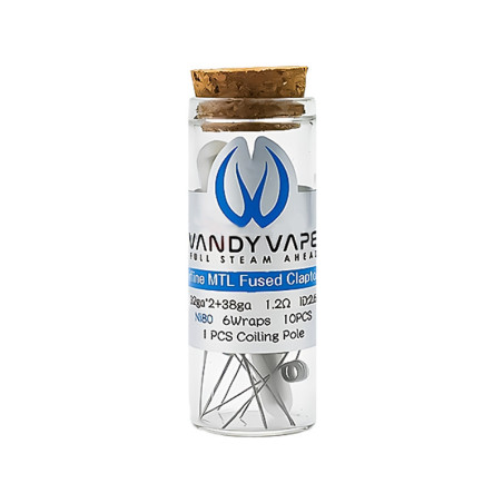 Vandy Vape Ni80 Superfine MTL Fused Clapton špirálky (10 ks)