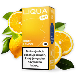 10 ml Sour Lemon Liqua SALT e-liquid | www.e-smoke.sk