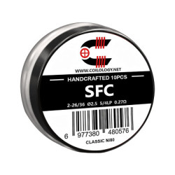 10ks SFC Ni80 Coilology špirálky | www.e-smoke.sk