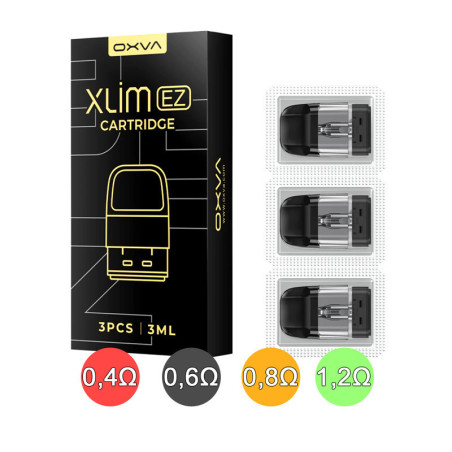 3-PACK OXVA Xlim EZ cartridge | www.e-smoke.sk