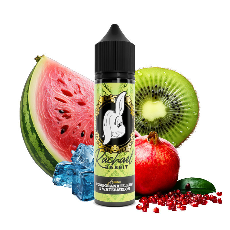 60 ml Pomegranate Kiwi Watermelon RACHAEL RABBIT - 15 ml S&V | www.e-smoke.sk