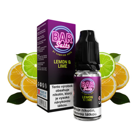 10ml Lemon Lime Vampire Vape BAR SALTS e-liquid
