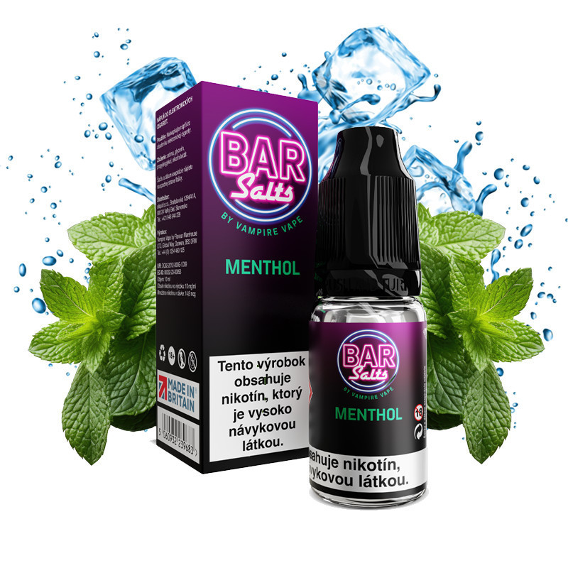 10ml Menthol Vampire Vape BAR SALTS e-liquid