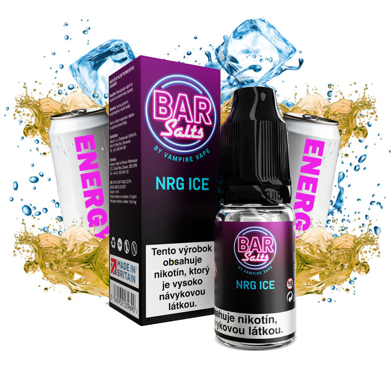 10ml NRG Ice Vampire Vape BAR SALTS e-liquid