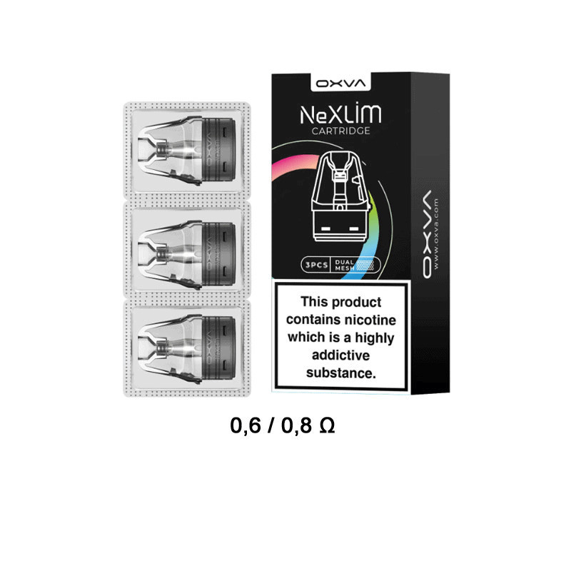 3-PACK OXVA NeXlim cartridge | www.e-smoke.sk