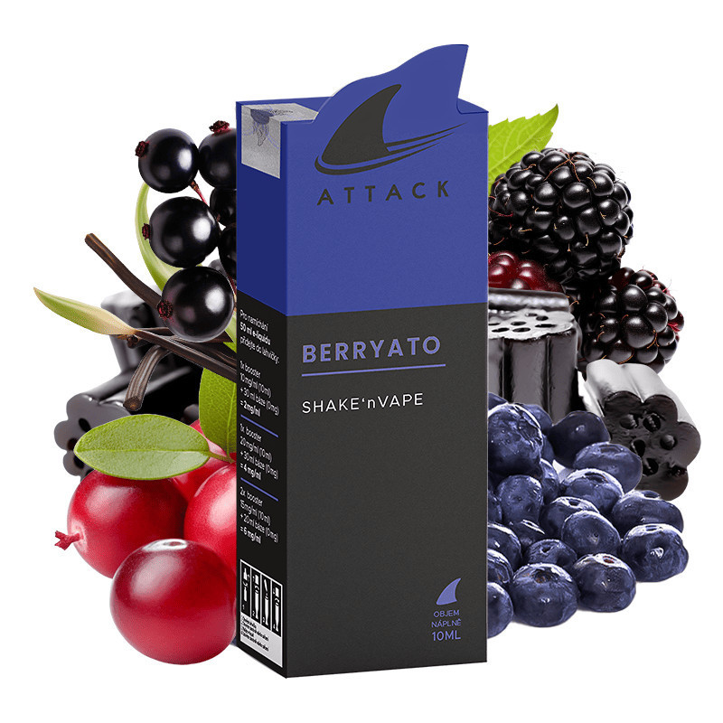 60 ml Berryato Shark Attack Imperia - 10 ml S&V | www.e-smoke.sk
