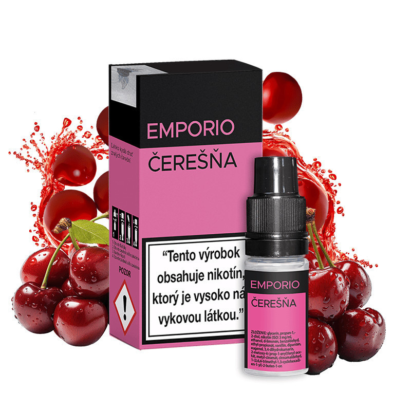 10 ml Čerešňa Emporio e-liquid | www.e-smoke.sk