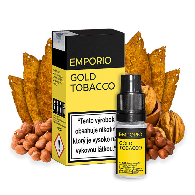 10 ml Gold Tobacco Emporio e-liquid | www.e-smoke.sk
