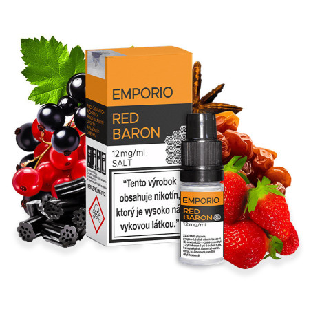 10 ml Red Baron Emporio SALT e-liquid | www.e-smoke.sk