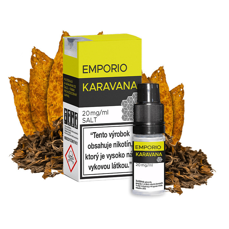 10 ml Karavana Emporio SALT e-liquid | www.e-smoke.sk