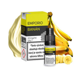 10 ml Banán Emporio SALT e-liquid | www.e-smoke.sk