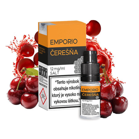 10 ml Čerešňa Emporio SALT e-liquid | www.e-smoke.sk