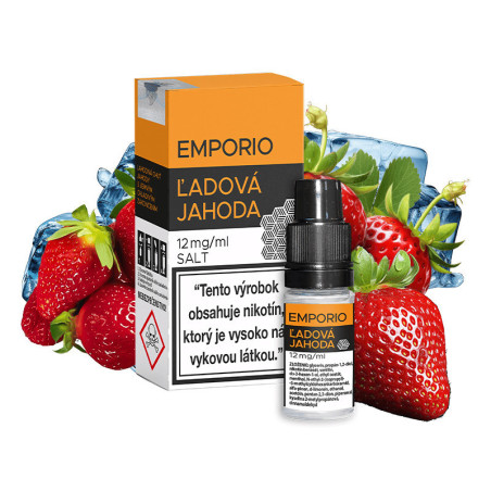 10 ml Ľadová jahoda Emporio SALT e-liquid | www.e-smoke.sk