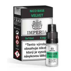 5x10 ml Imperia Velvet PG20/VG80 (3mg/ml) báza