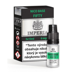 5x10 ml Imperia VG/PG PG50/VG50 (12mg/ml) báza