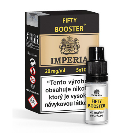 5x10 ml Imperia PG50 / VG50 (20mg/ml) Booster | www.e-smoke.sk
