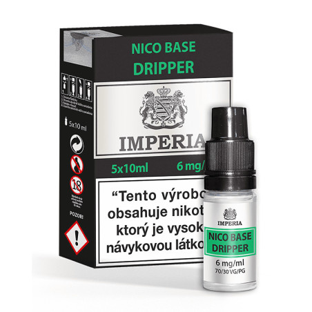 5x10 ml Imperia Dripper 70/30 (6mg/ml) báza