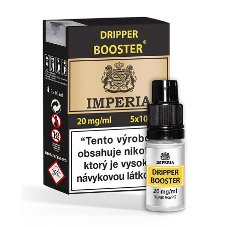 5x10 ml Imperia PG30 / VG70 (20mg/ml) Booster | www.e-smoke.sk