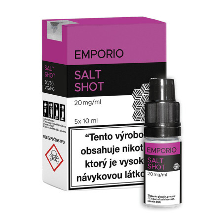 5x 10ml BOOSTER Emporio SALT - 20mg | www.e-smoke.sk