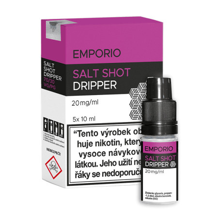 5x10ml Dripper BOOSTER Emporio SALT - 20mg | www.e-smoke.sk