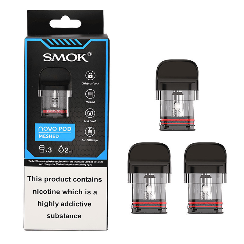 3-PACK Smok Novo PRO Pod Cartridge Top Fill | www.e-smoke.sk