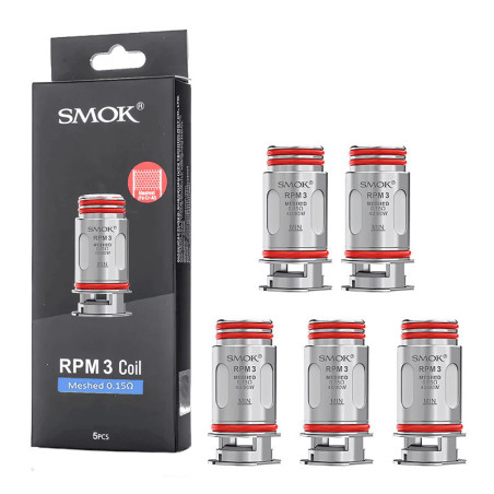 5-PACK Smok RPM 3 žhaviaca hlava | www.e-smoke.sk