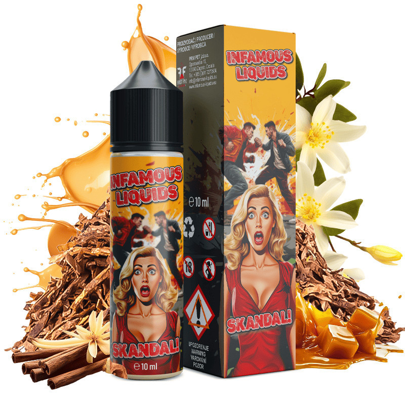 60 ml Skandal INFAMOUS Special - 10 ml S&V | www.e-smoke.sk