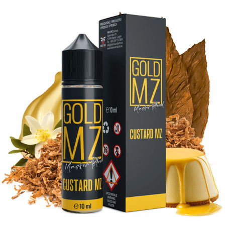 60 ml Custard Gold MZ INFAMOUS - 10 ml S&V | www.e-smoke.sk