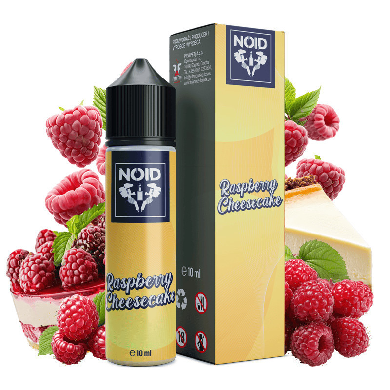 60 ml Raspberry Cheesecake INFAMOUS NOID mixtures - 10 ml S&V | www.e-smoke.sk