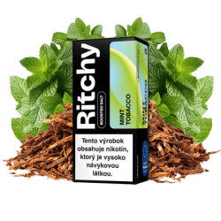10 ml Mint Tobacco RITCHY SALT e-liquid | www.e-smoke.sk