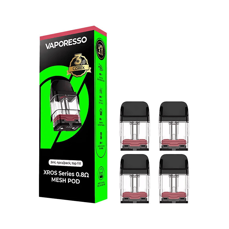 4-PACK Vaporesso XROS COREX 3.0 cartridge | www.e-smoke.sk