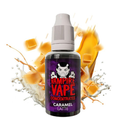30 ml Caramel Latte Vampire Vape aróma | www.e-smoke.sk