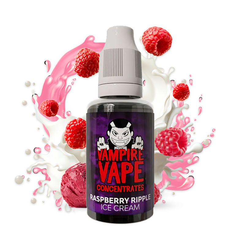 30 ml Raspberry Ripple Ice Cream Vampire Vape aróma | www.e-smoke.sk