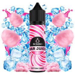 60ml Cotton Candy Bombo Bar Juice - 12ml S&V | www.e-smoke.sk