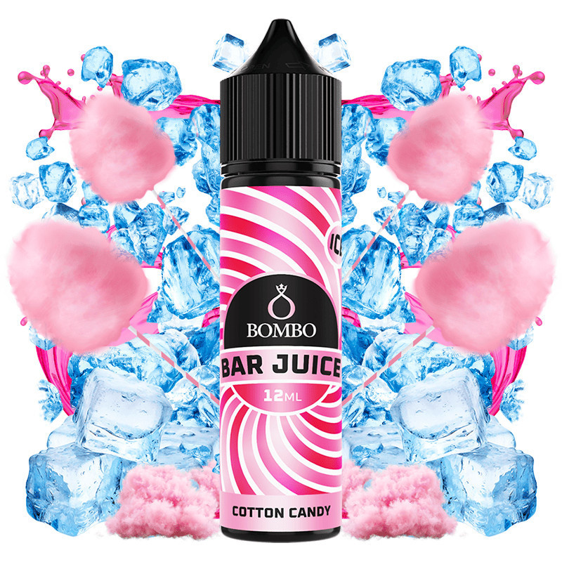 60ml Cotton Candy Bombo Bar Juice - 12ml S&V | www.e-smoke.sk