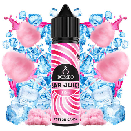 60ml Cotton Candy Bombo Bar Juice - 12ml S&V | www.e-smoke.sk