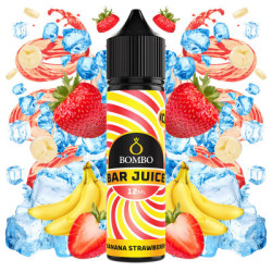 60ml Banana Strawberry Bombo Bar Juice - 12ml S&V | www.e-smoke.sk