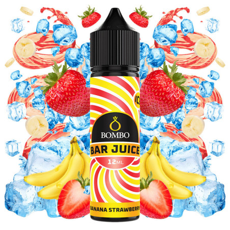 60ml Banana Strawberry Bombo Bar Juice - 12ml S&V | www.e-smoke.sk