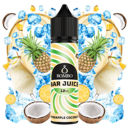 60ml Pineapple Coconut Bombo Bar Juice - 12ml S&V | www.e-smoke.sk