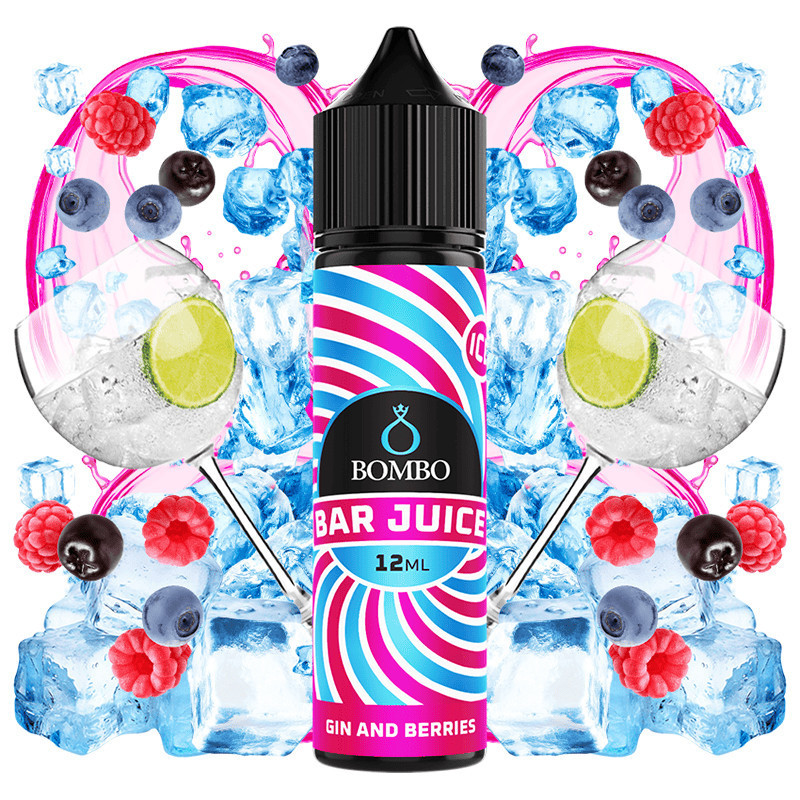 60ml Gin & Berries Bombo Bar Juice - 12ml S&V | www.e-smoke.sk
