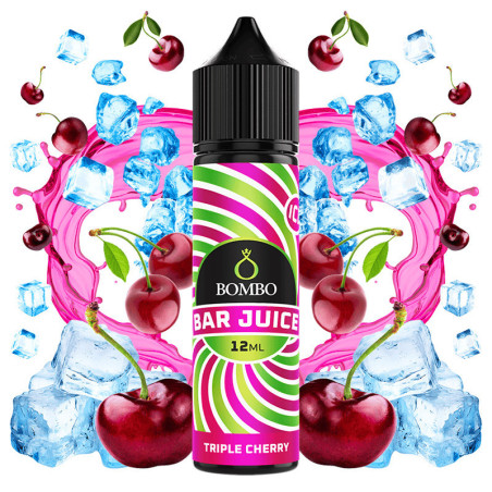 60ml Triple Cherry Bombo Bar Juice - 12ml S&V | www.e-smoke.sk