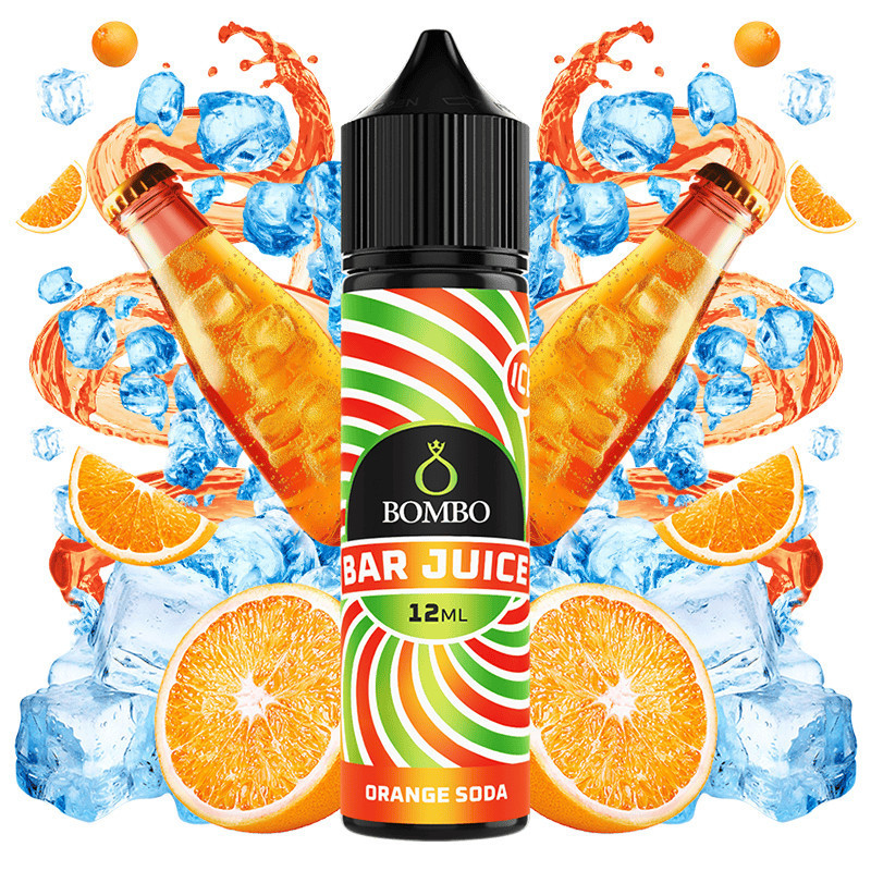 60ml Orange Soda Bombo Bar Juice - 12ml S&V | www.e-smoke.sk