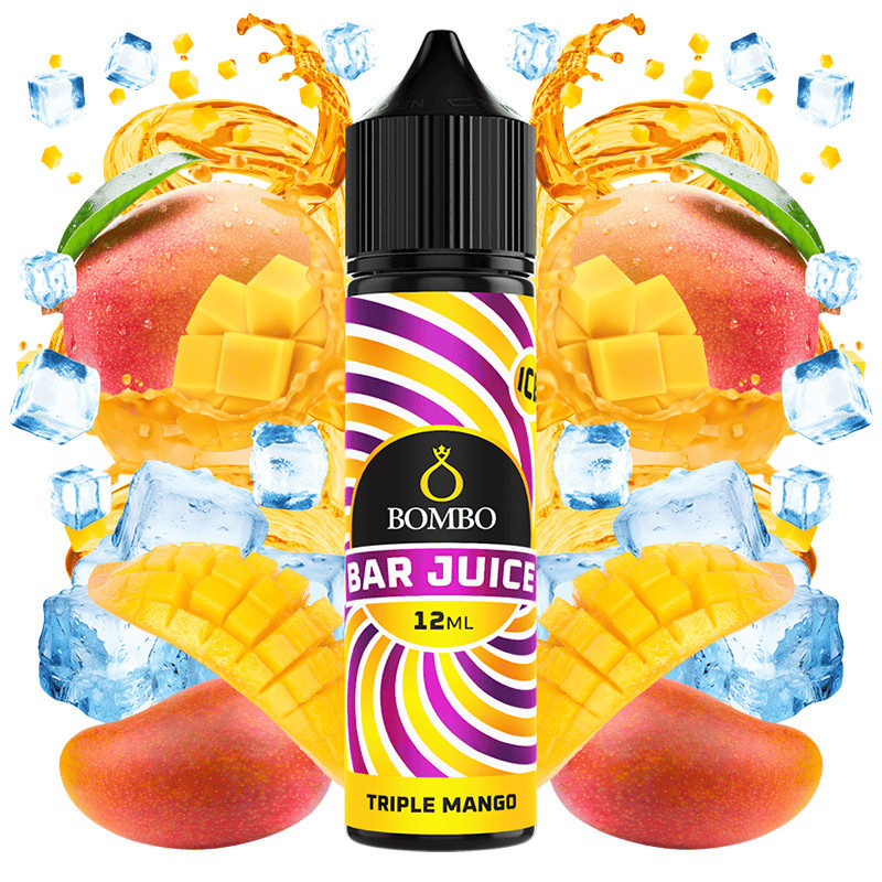 60ml Triple Mango Bombo Bar Juice - 12ml S&V | www.e-smoke.sk