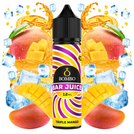 60ml Triple Mango Bombo Bar Juice - 12ml S&V | www.e-smoke.sk