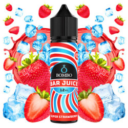 60ml Super Strawberry Bombo Bar Juice - 12ml S&V | www.e-smoke.sk