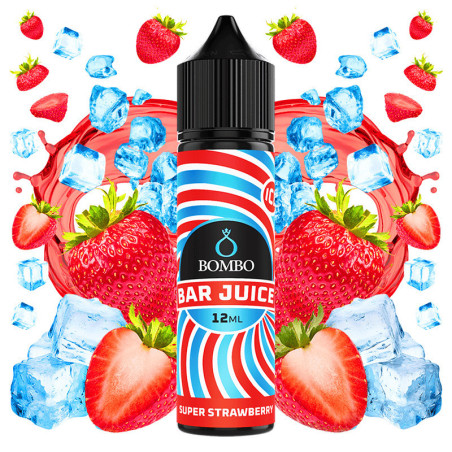 60ml Super Strawberry Bombo Bar Juice - 12ml S&V | www.e-smoke.sk