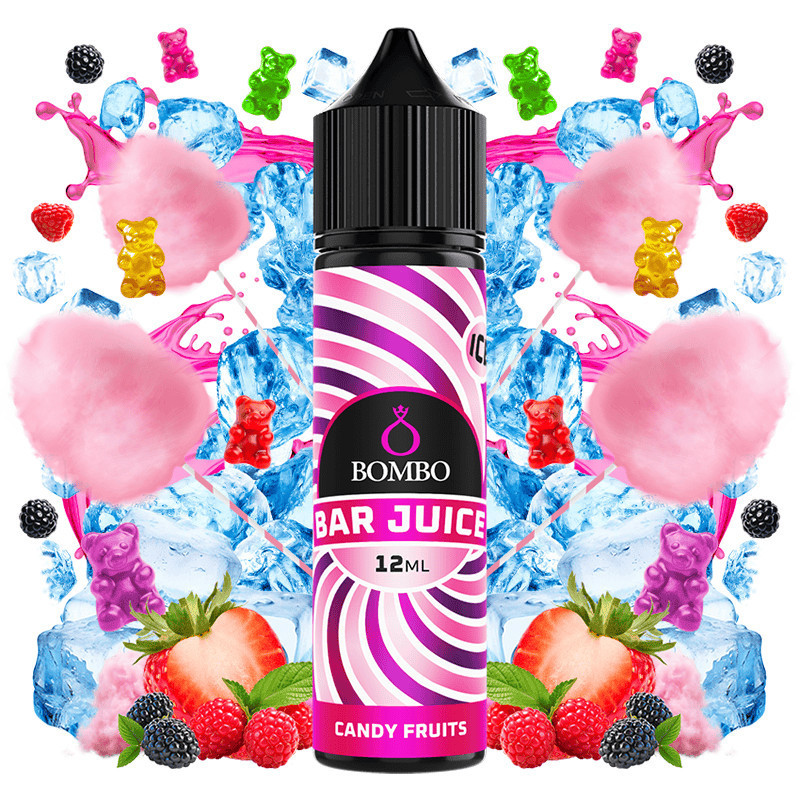 60ml Candy Fruits Bombo Bar Juice - 12ml S&V | www.e-smoke.sk